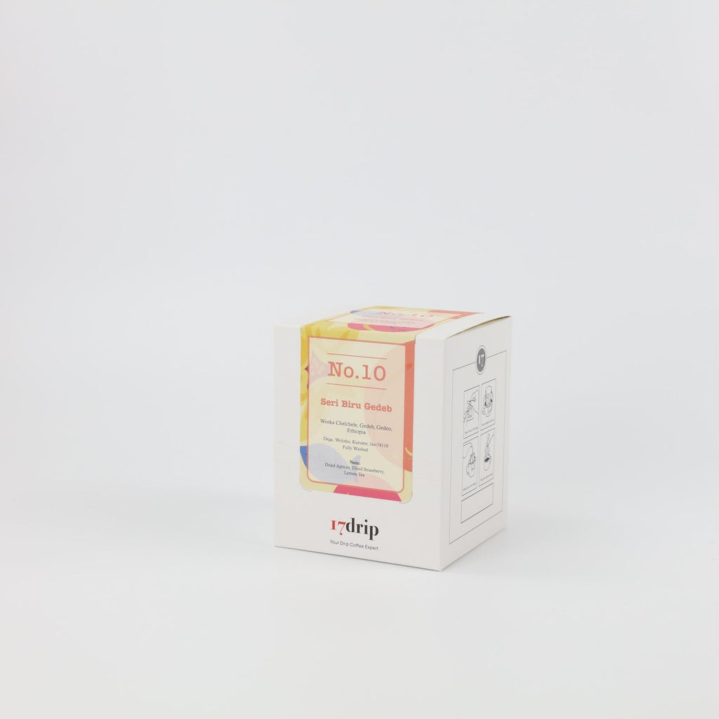 Drip Coffee, No.10, Ethiopia, "Seri Biru Gedeb", 10 Bags in Box
