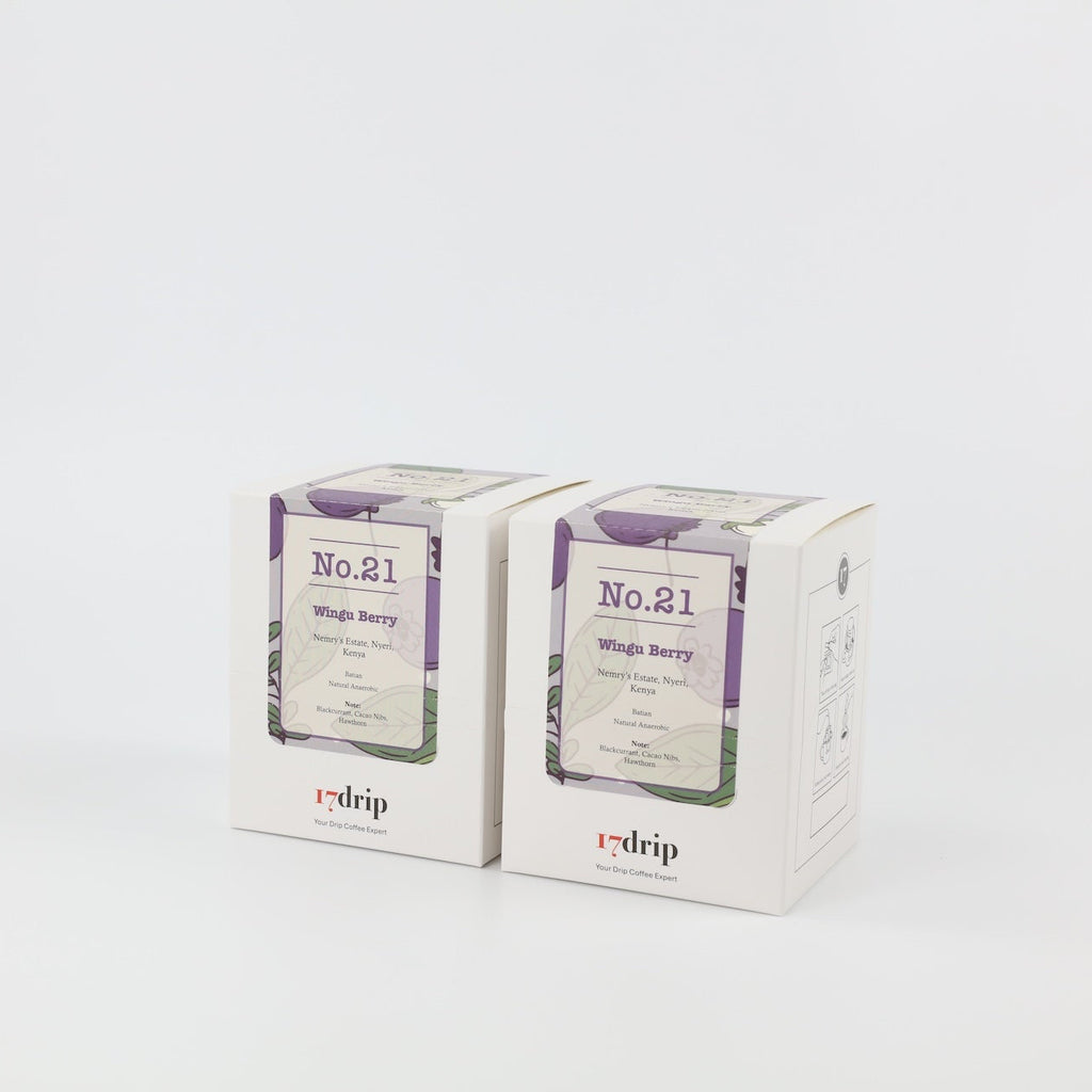 Drip Coffee, No.21, Kenya, "Wingu Berry", 10 Bags in Box