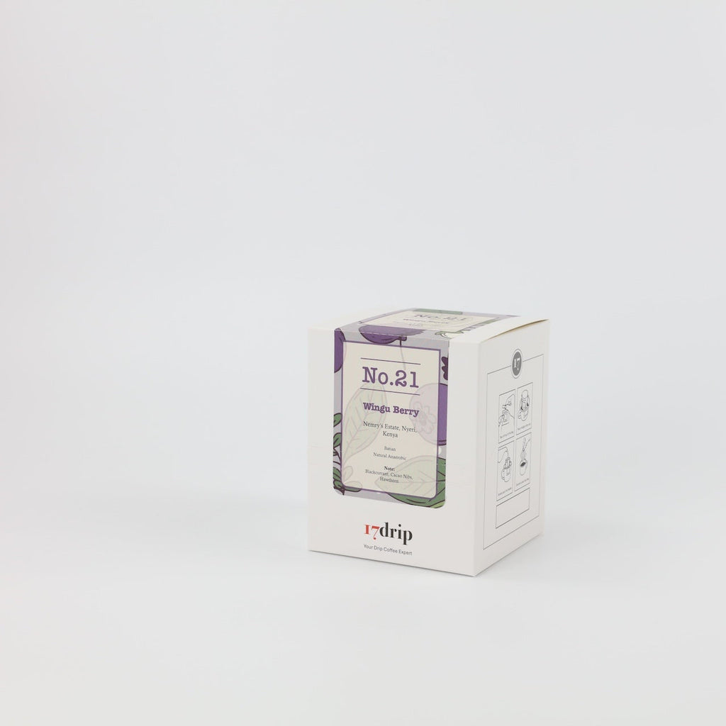 Drip Coffee, No.21, Kenya, "Wingu Berry", 10 Bags in Box