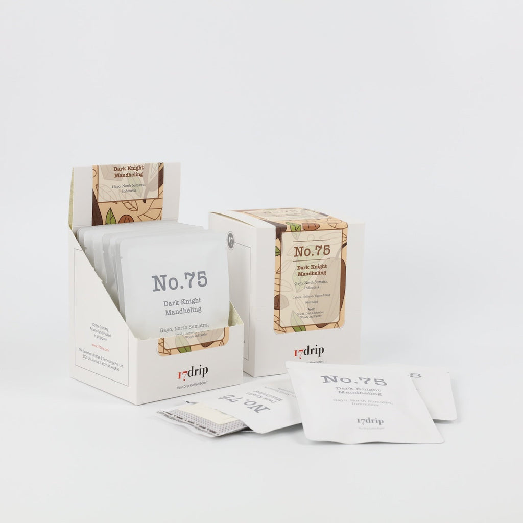 Drip Coffee, No.75, Indonesia, Mandheling, 10 Bags in Box