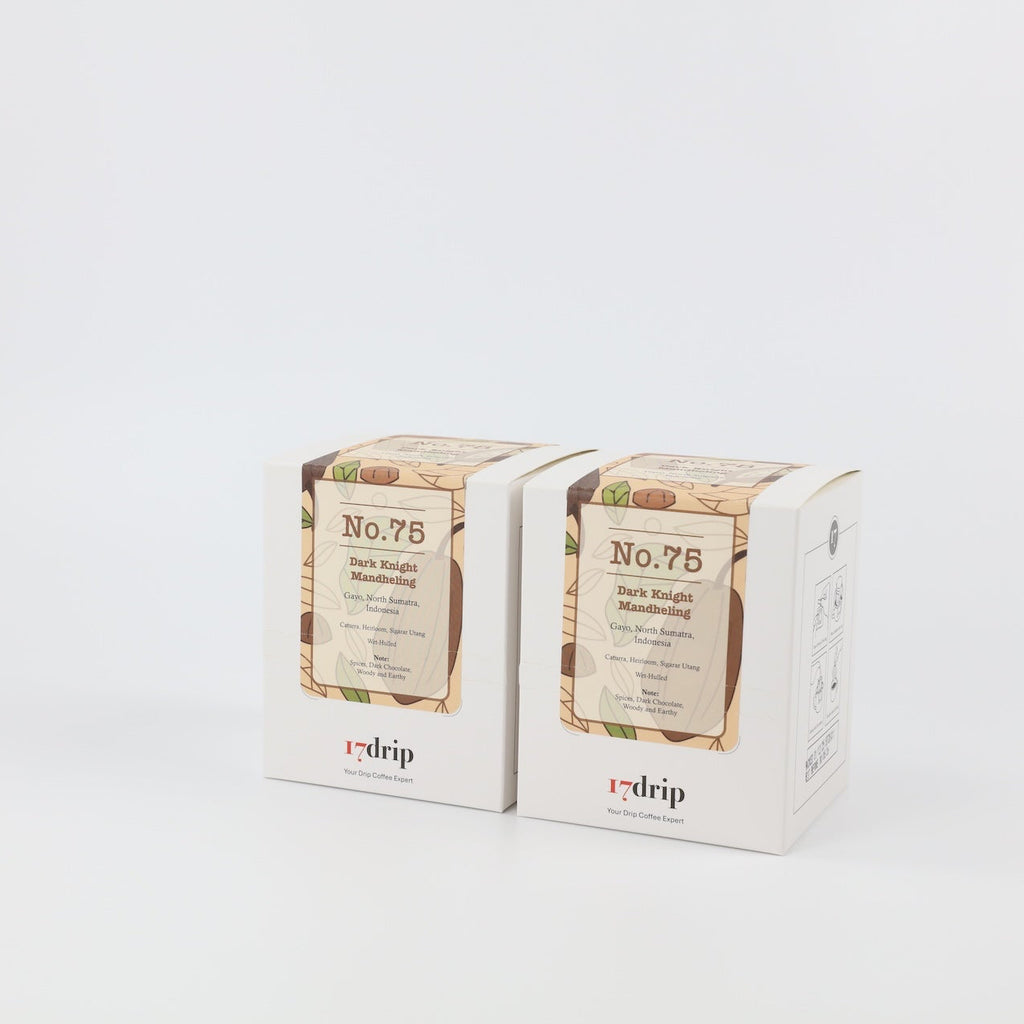 Drip Coffee, No.75, Indonesia, Mandheling, 10 Bags in Box