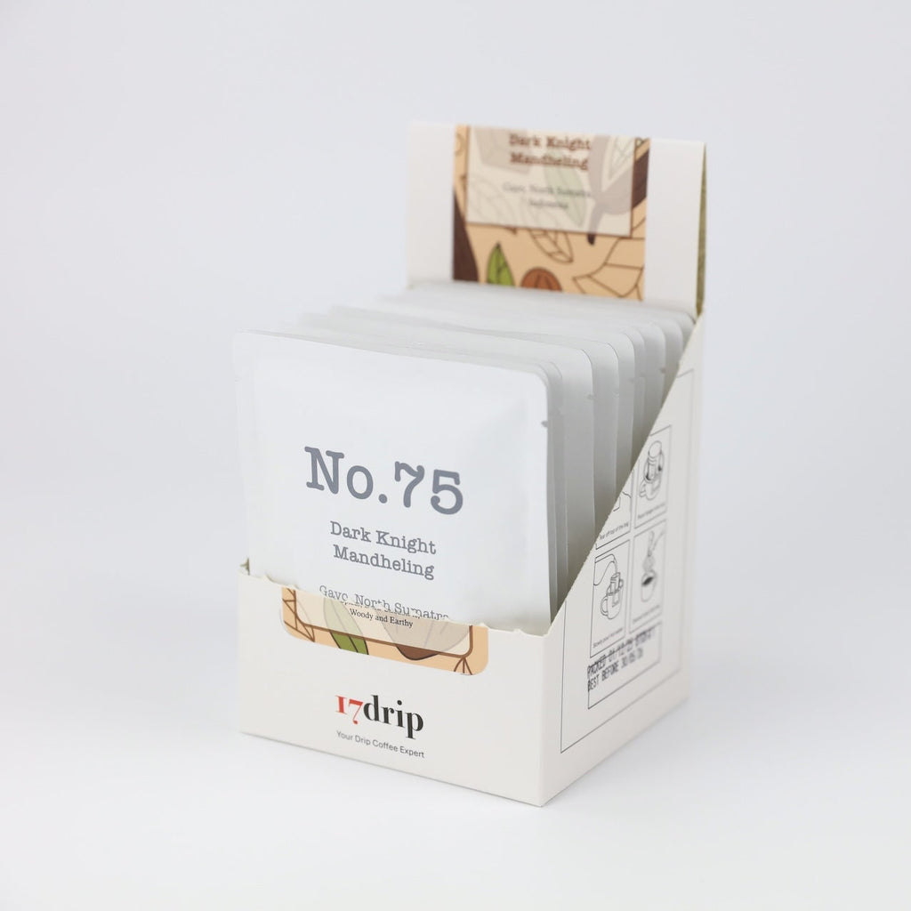 Drip Coffee, No.75, Indonesia, Mandheling, 10 Bags in Box
