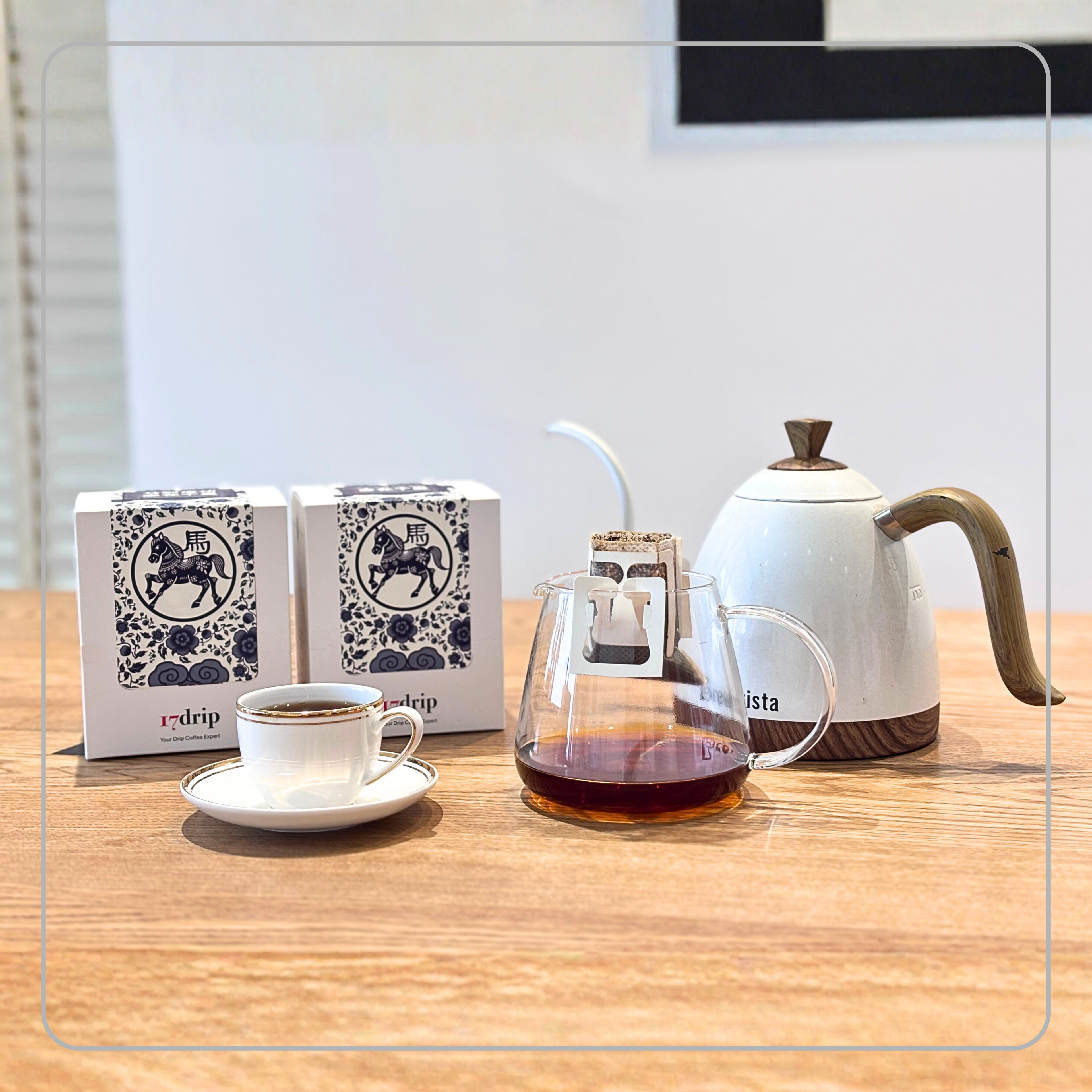 Year of Horse Gallops, Drip Coffee, Mix of 10 Bags in A Gift Box