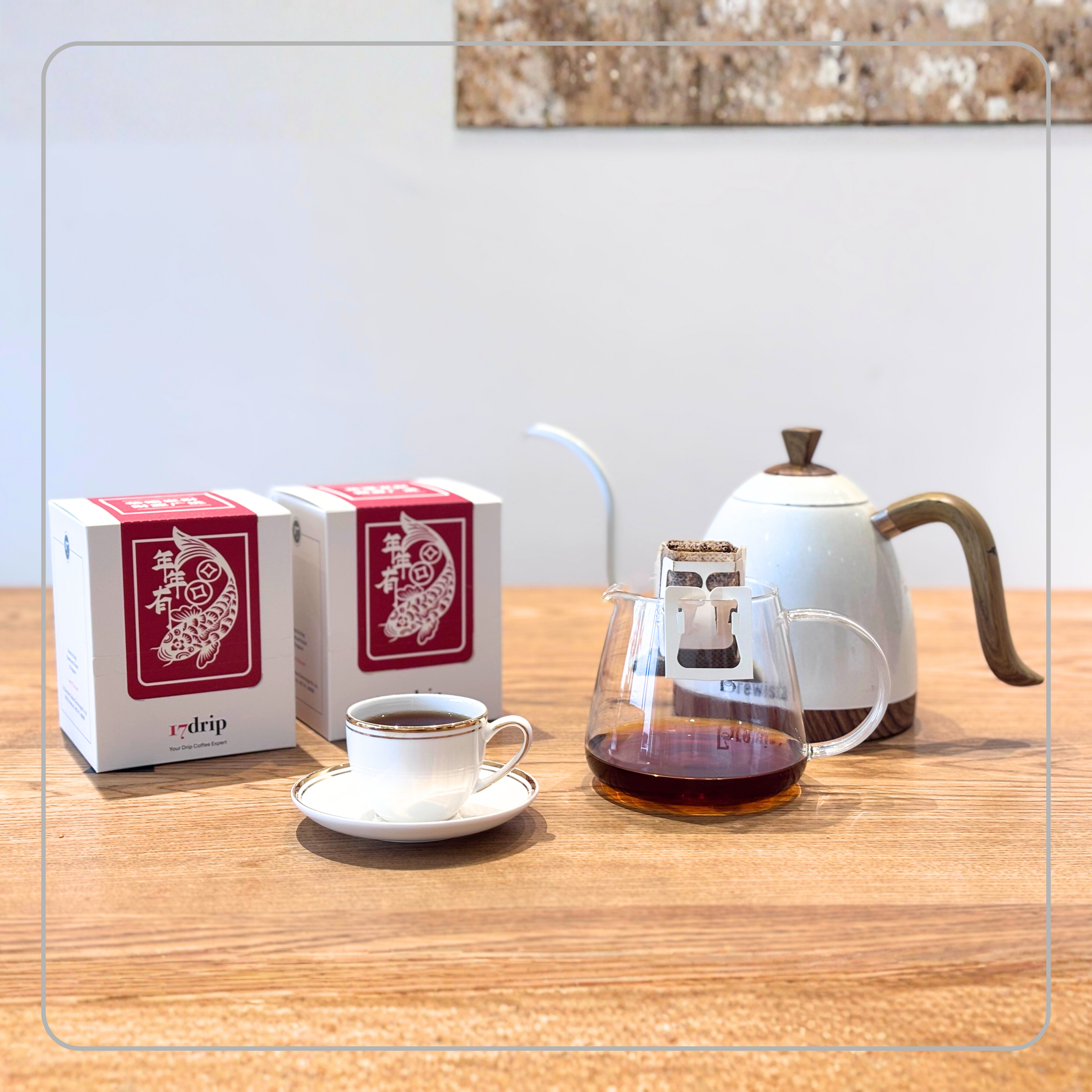 Year of Abundance, Drip Coffee, Mix of 10 Bags in A Gift Box